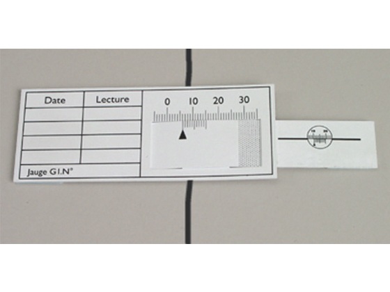 Fissuromètre biaxial - EDJ-40C2 - Mesure de fissures